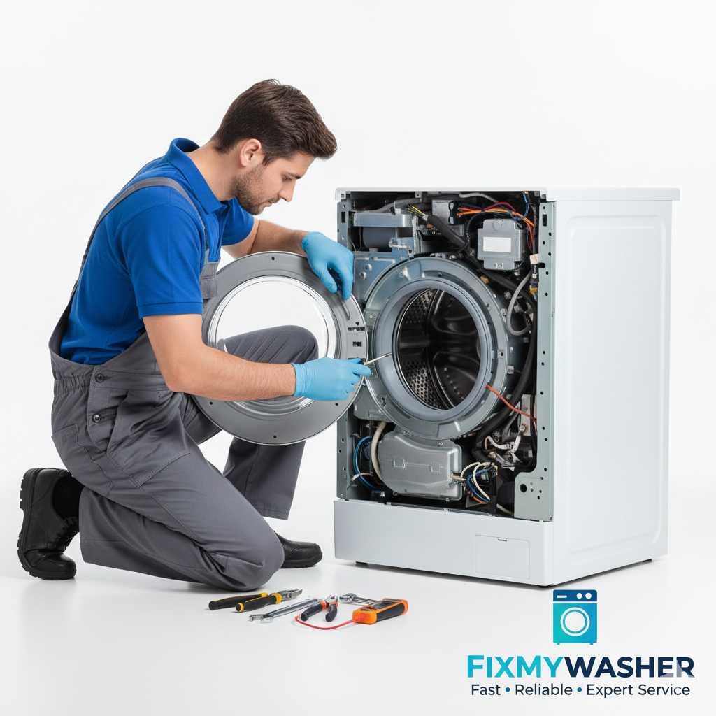Genuine Haier inverter PCB and water inlet valve spare parts used for repair in Bangalore