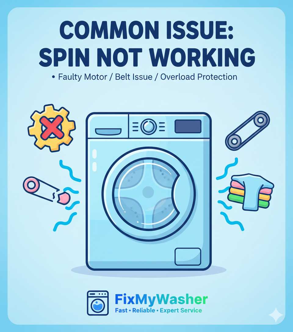 FixMyWasher IFB washing machine repair service coverage across Bangalore neighbourhoods